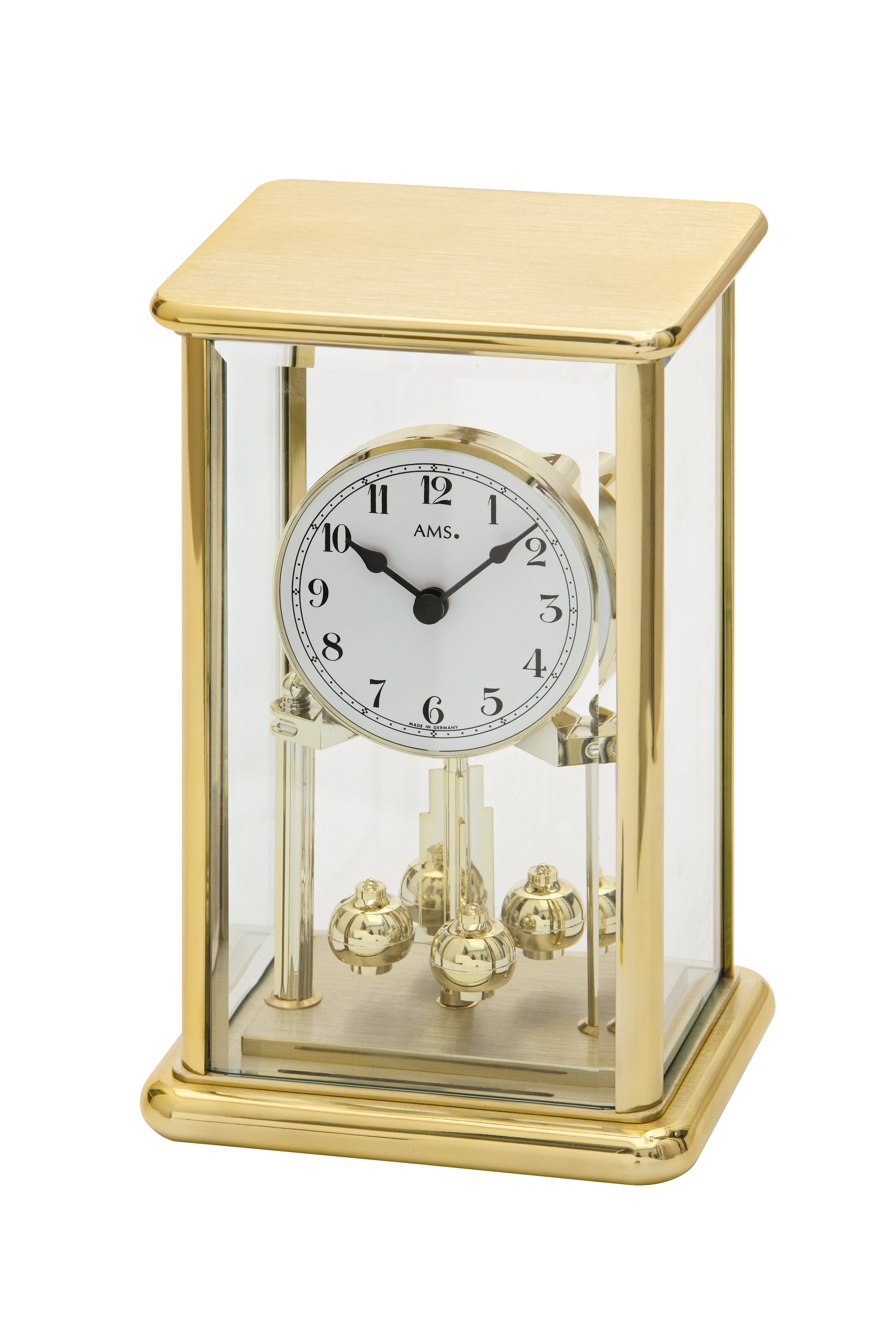 AMS annual clock brass 23cm